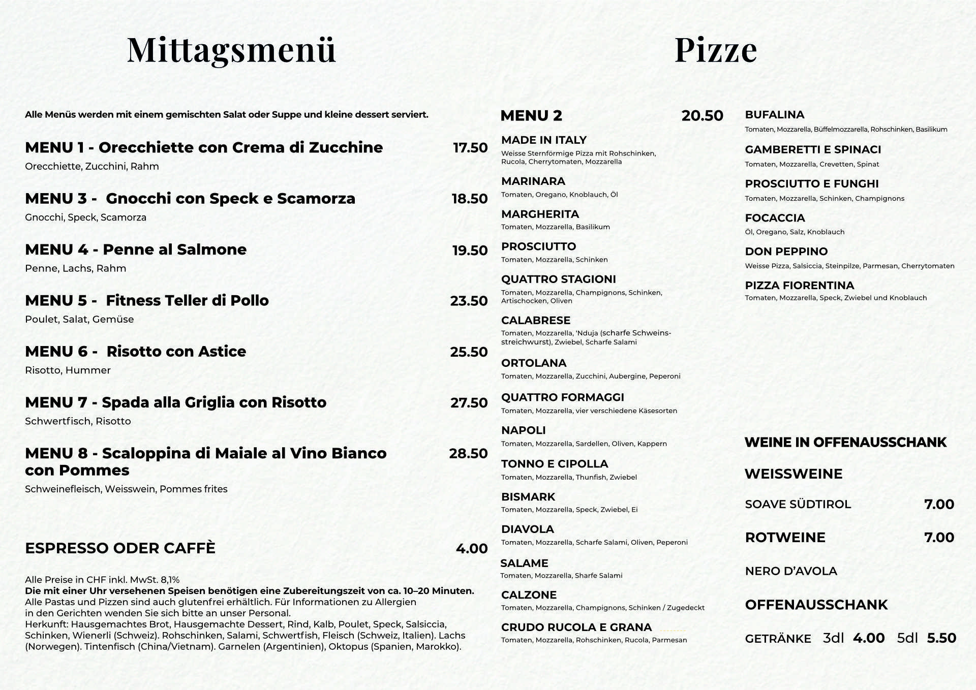 Mittags Da Michelino