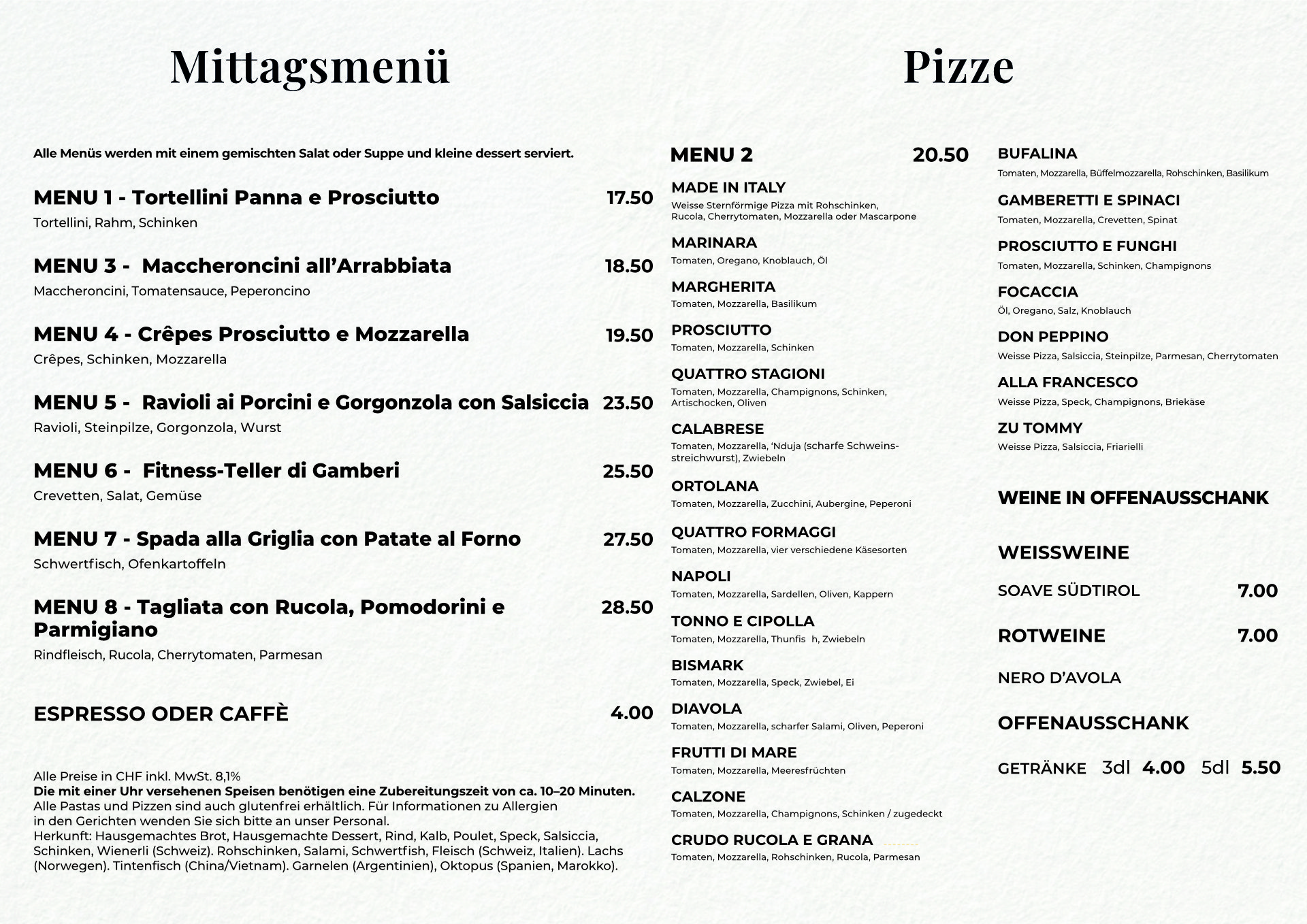 Mittags Da Michelino