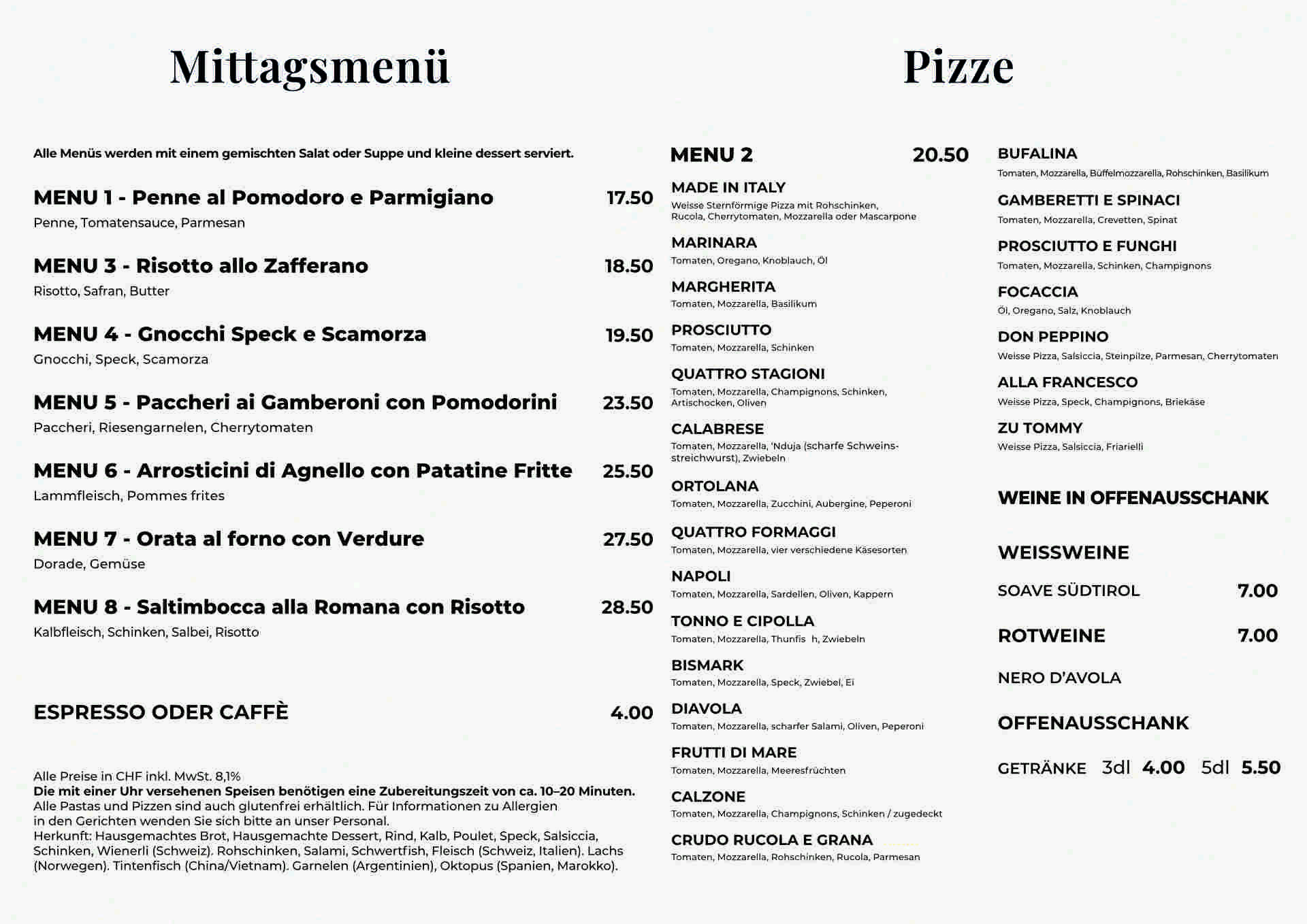 Mittags Da Michelino