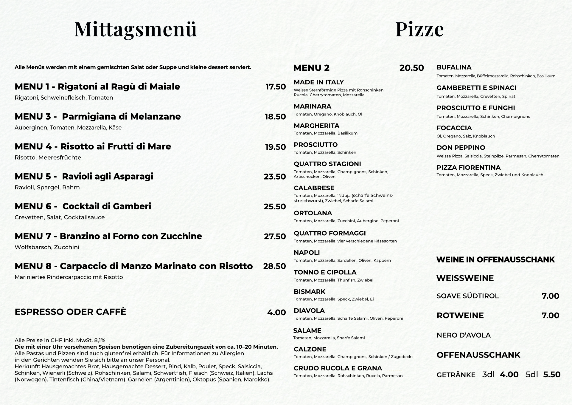 Mittags Da Michelino